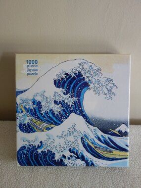 New Sealed THE GREAT WAVE Katushika Hokusai 1000 Piece Jigsaw Puzzle